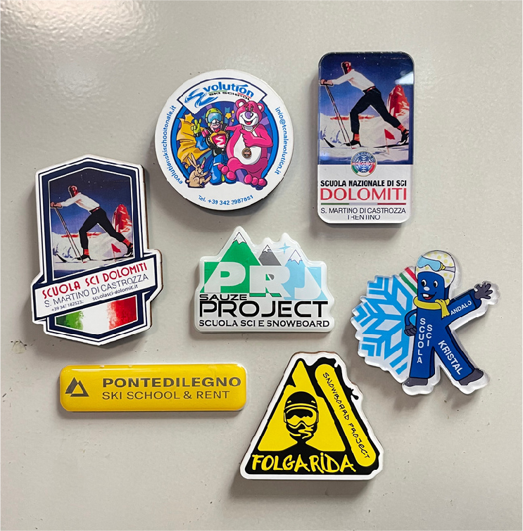 Magneti da frigo personalizzabili