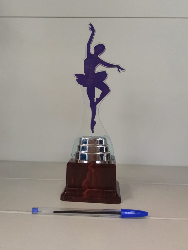 Trofeo economico danza classica plexiglass