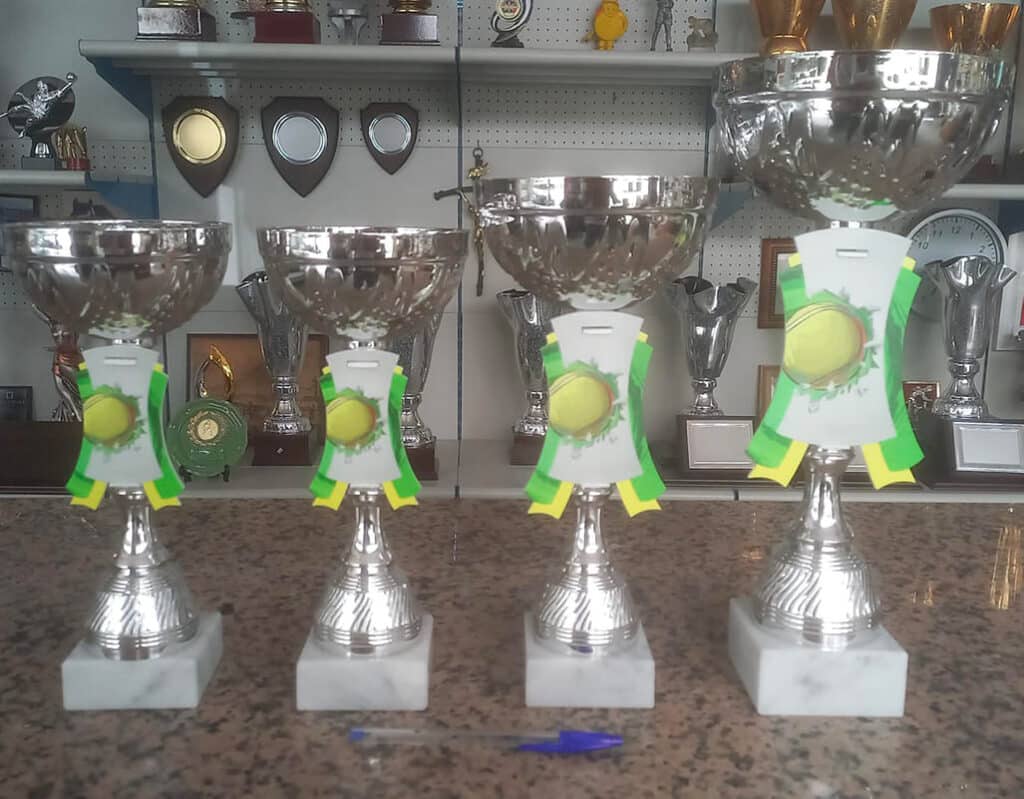Serie trofei torneo tennis offerta sconti negozio brescia bergamo